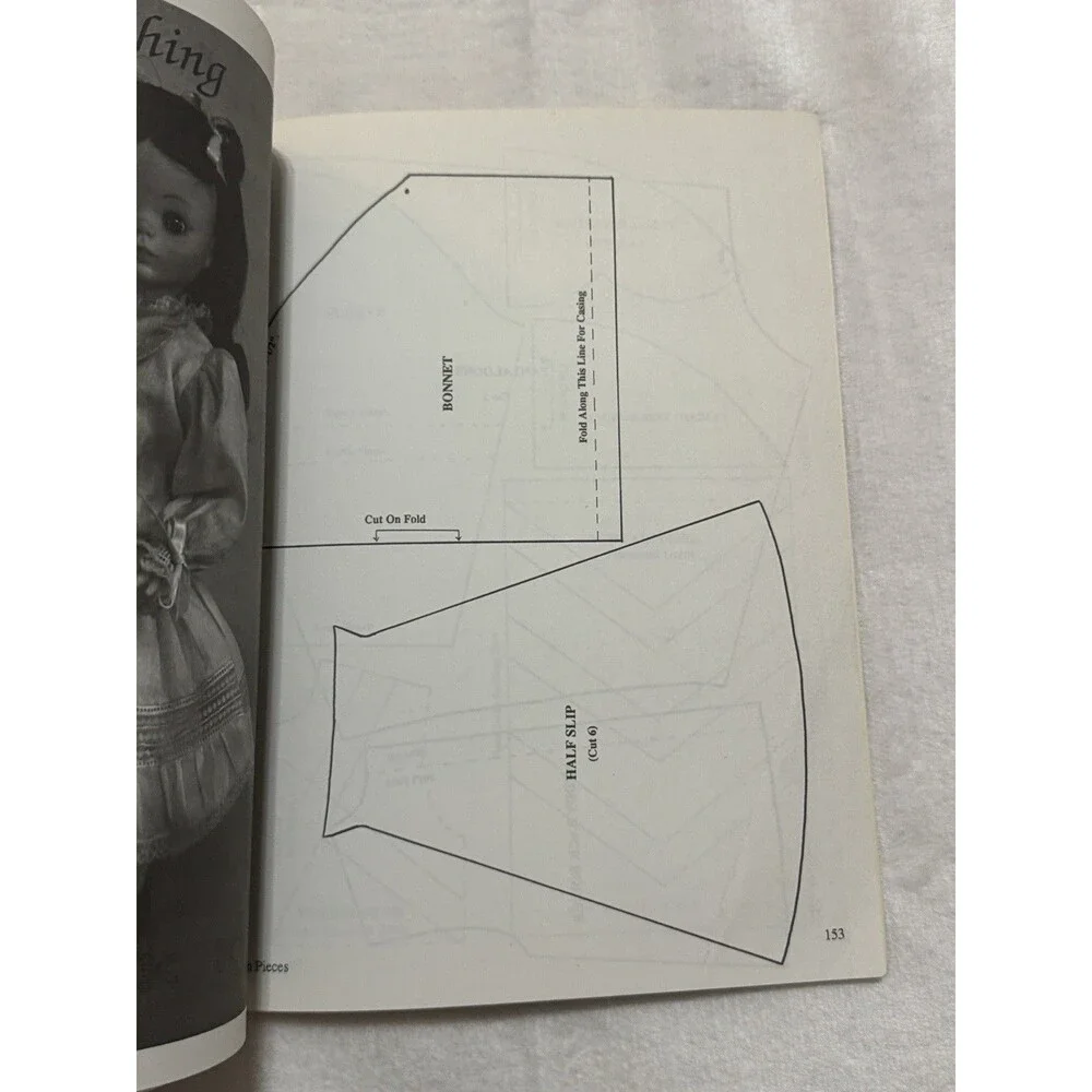 Madame Alexander 14 inch Girl Victorian Doll Patterns Book Martha Pullen 1990
